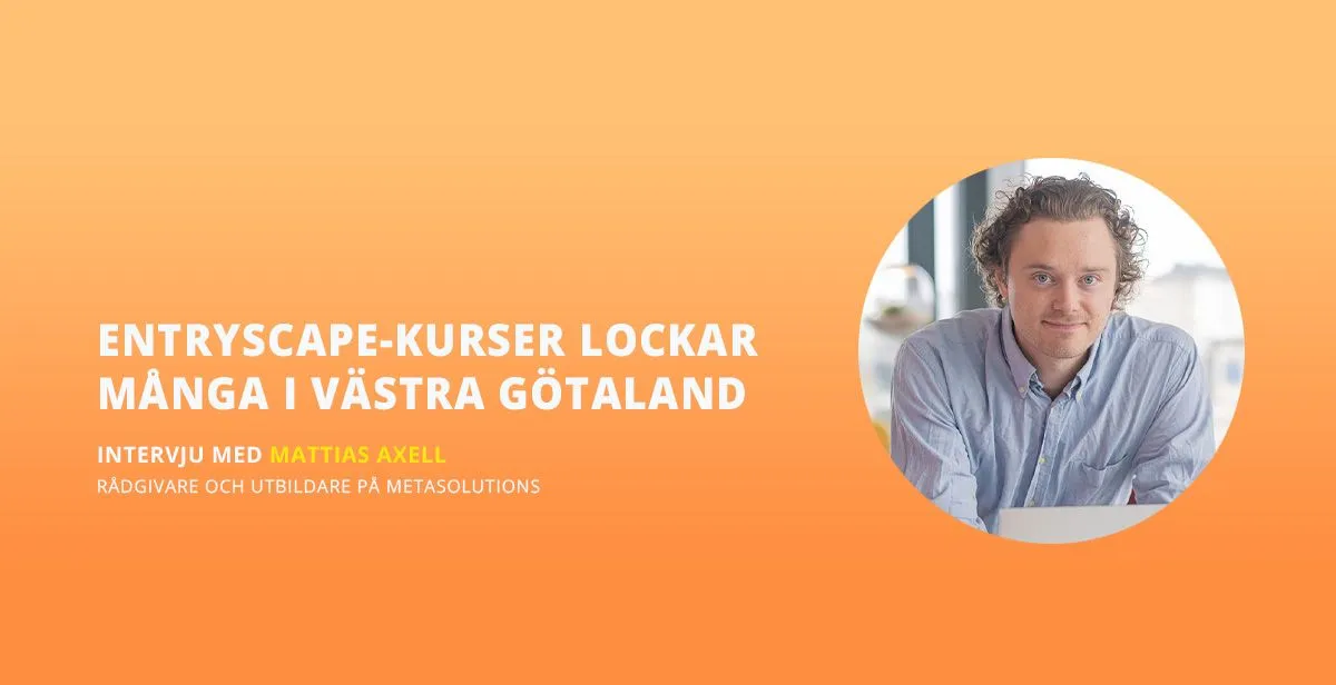 EntryScape-kurser lockar många i Västra Götaland