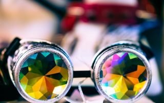 Kaleidoskop som symboliserar Central Metadatakatalog för att kunna se metadata på nya sätt