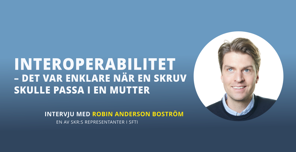 Intervju med Robin Anderson Boström